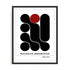Bauhaus Passengers Wall Art #oran_black-white-border