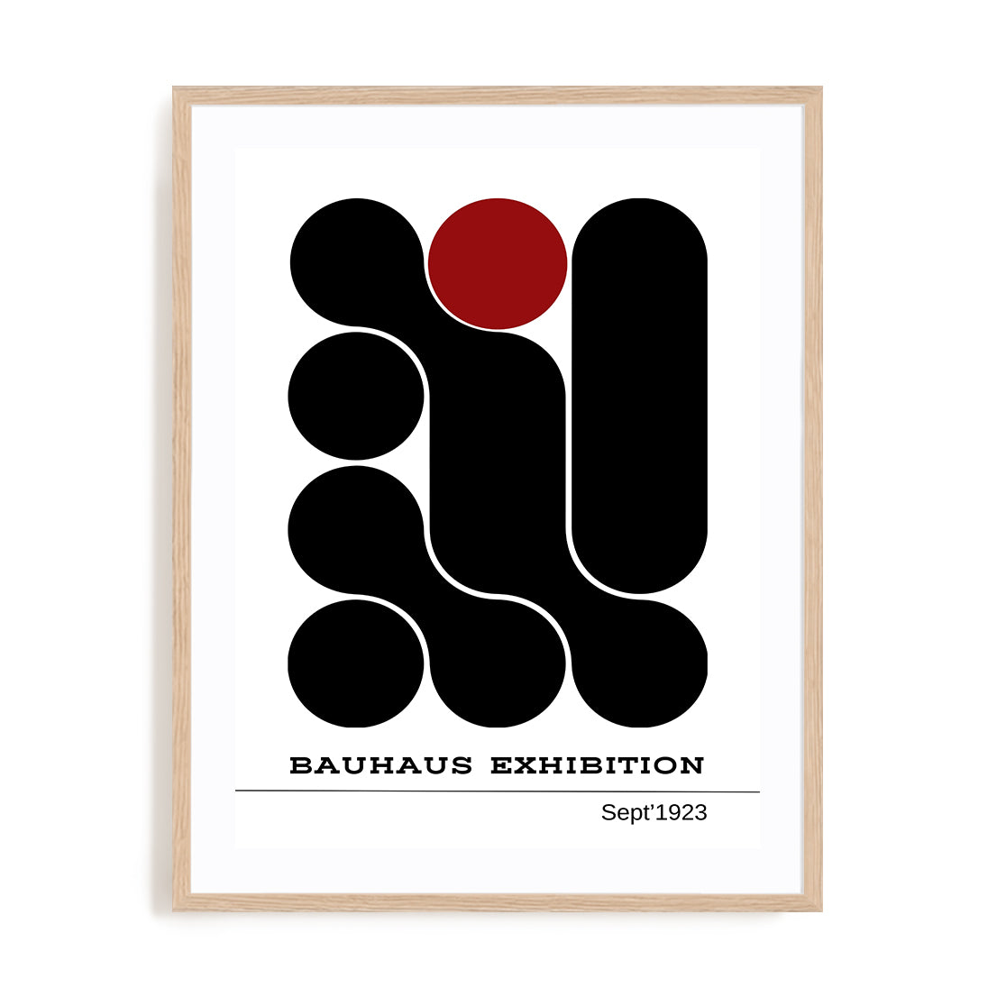 Bauhaus Passengers Wall Art #oran_natural-white-border