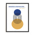 Bauhaus Pedantic Forms Wall Art #oran_black-no-border