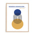 Bauhaus Pedantic Forms Wall Art #oran_natural-no-border
