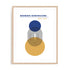 Bauhaus Pedantic Forms Wall Art #oran_natural-white-border