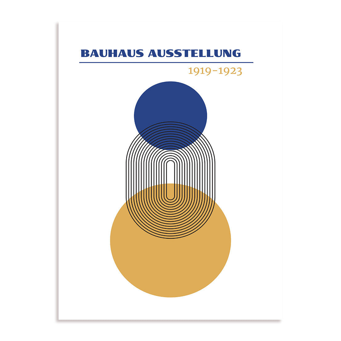 Bauhaus Pedantic Forms Wall Art