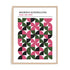 Bauhaus Pink Geometric Wall Art #oran_natural-no-border