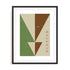 Bauhaus Plane Alignment Wall Art #oran_black-white-border