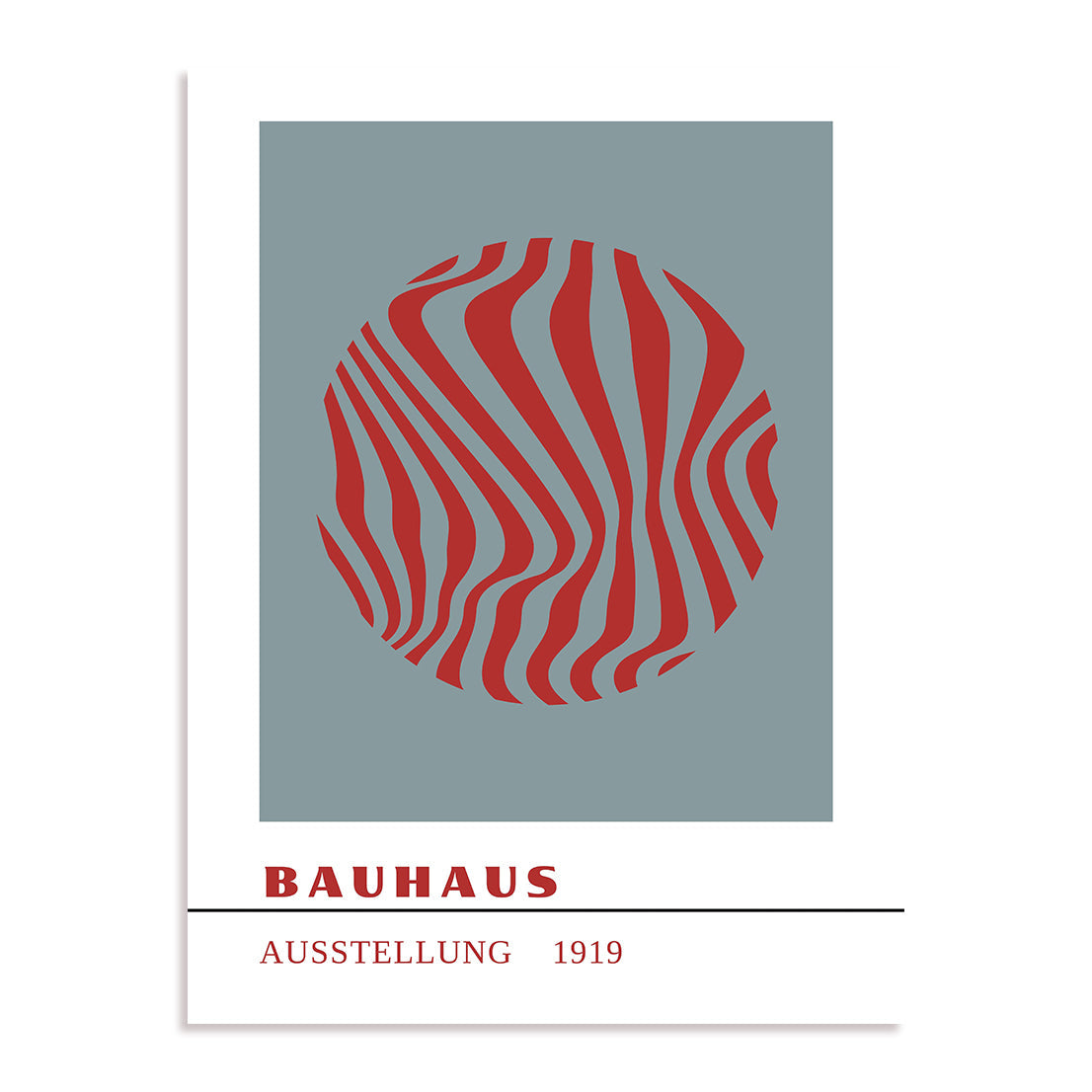 Bauhaus Pulsing Sphere Wall Art