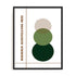 Bauhaus Radial Forms Wall Art #oran_black-no-border