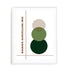 Bauhaus Radial Forms Wall Art #oran_white-white-border