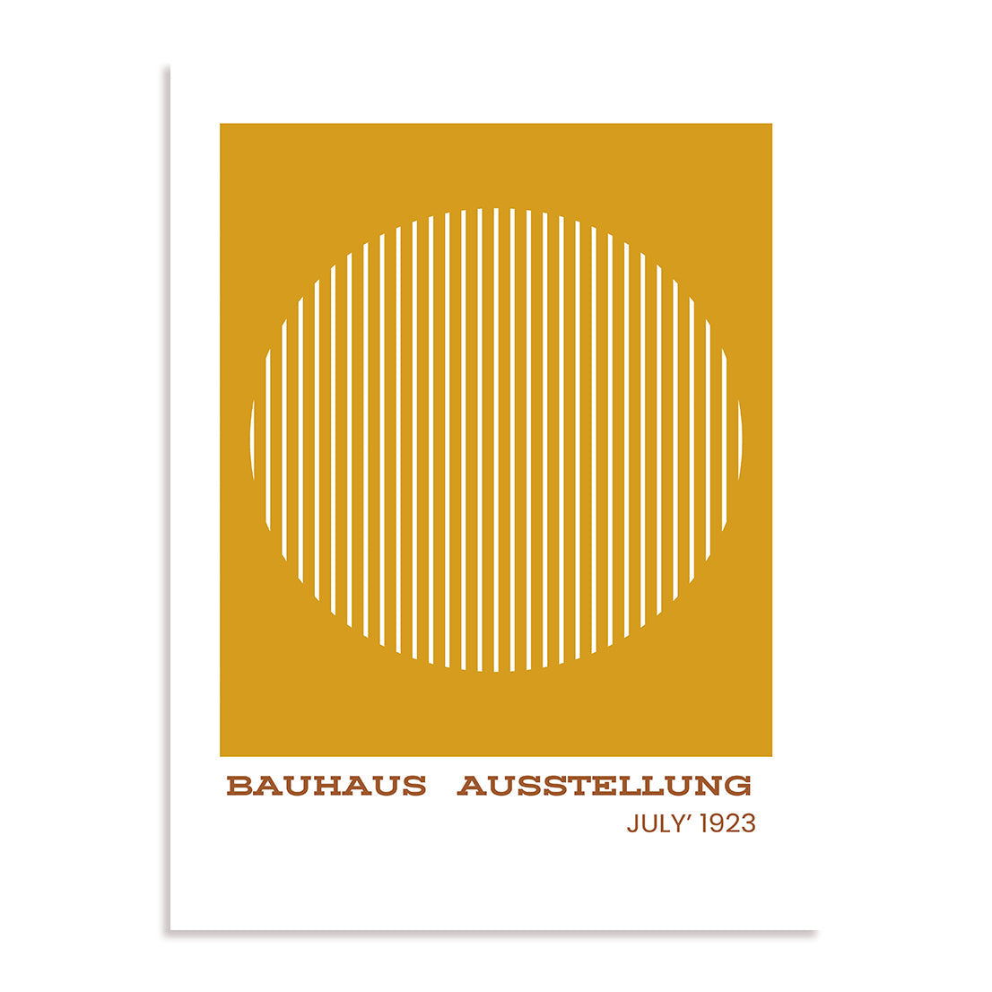 Bauhaus Radial Window Wall Art