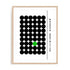 Bauhaus Repetition and Interruption Wall Art #oran_natural-white-border