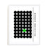 Bauhaus Repetition and Interruption Wall Art #oran_white-white-border