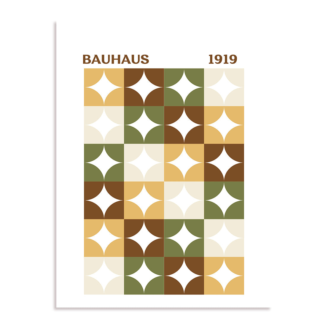 Bauhaus Retro Sparks Wall Art