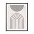 Bauhaus Rhythm and Currents Wall Art #oran_black-white-border