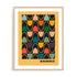 Bauhaus Rhythmic Undercurrent Wall Art #oran_natural-white-border