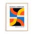 Bauhaus Rotating Rhythm Wall Art #oran_natural-white-border