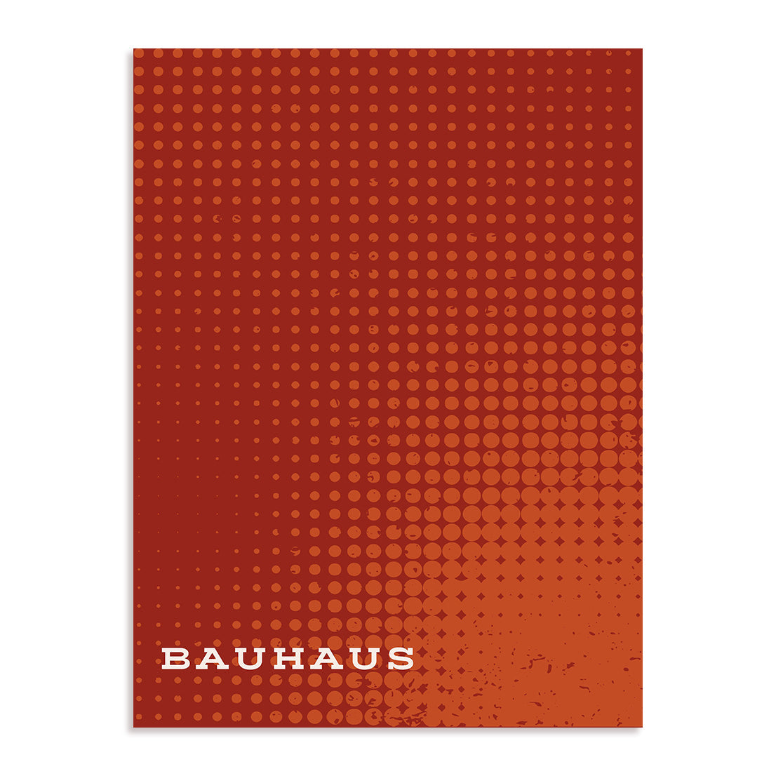 Bauhaus Saturated Dot Field Wall Art