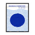 Bauhaus Structured Drift Wall Art #oran_black-no-border