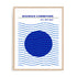 Bauhaus Structured Drift Wall Art #oran_natural-white-border