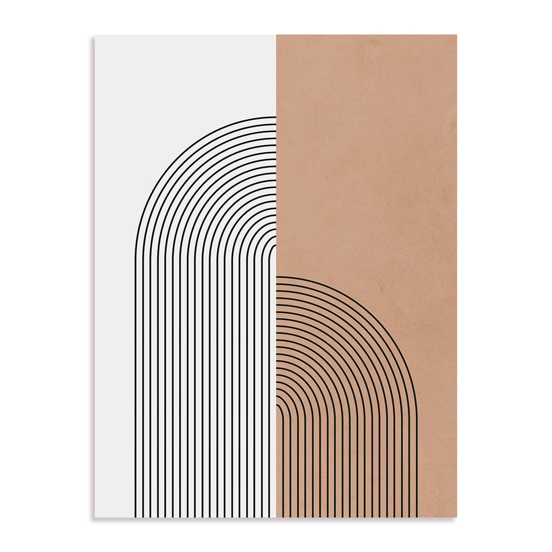 Bauhaus Structured Flow Wall Art