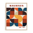 Bauhaus Structured Pattern Continuum Wall Art #oran_natural-no-border