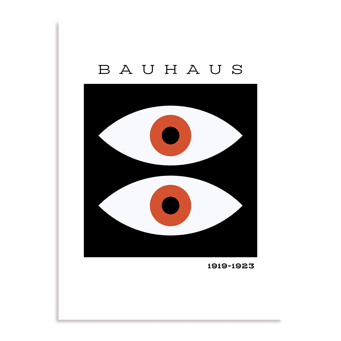 Bauhaus Symbolic Symmetry Study Wall Art