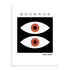 Bauhaus Symbolic Symmetry Study Wall Art