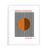 Bauhaus Through Dimensions Wall Art #oran_white-white-border