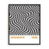 Bauhaus Tidal Waves Wall Art #oran_black-no-border