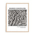 Bauhaus Topographic Rhythms Wall Art #oran_natural-white-border