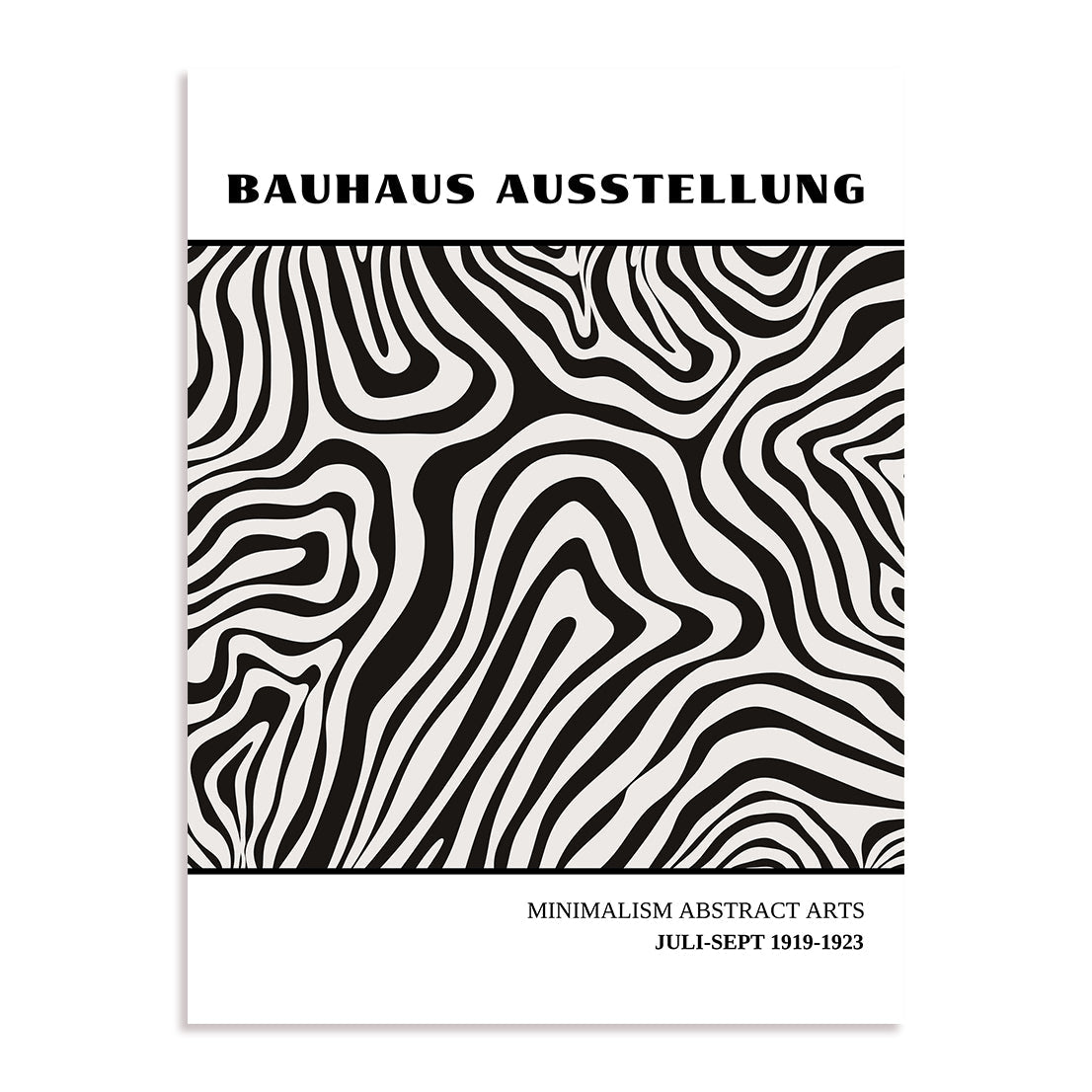 Bauhaus Topographic Rhythms Wall Art
