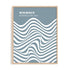 Bauhaus Undulating Line Continuum Wall Art #oran_natural-no-border