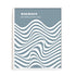 Bauhaus Undulating Line Continuum Wall Art #oran_white-no-border