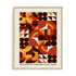 Bauhaus Warm Modular Circles Wall Art #oran_natural-no-border