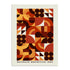 Bauhaus Warm Modular Circles Wall Art