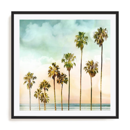 Beach palm I Wall Art