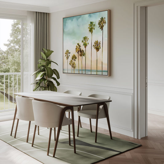 Beach palm I Wall Art