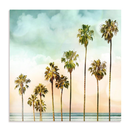 Beach palm I Wall Art