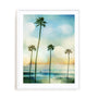 Sunset Surfer Wall Art