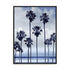 Beach palms Indigo II Wall Art