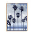 Beach palms Indigo II Wall Art