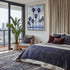 Beach palms Indigo II Wall Art