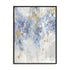 Cascade Blue with Gold Wall Art