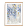 Cascade Blue with Gold Wall Art