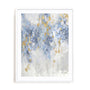 Cascade Blue with Gold Wall Art