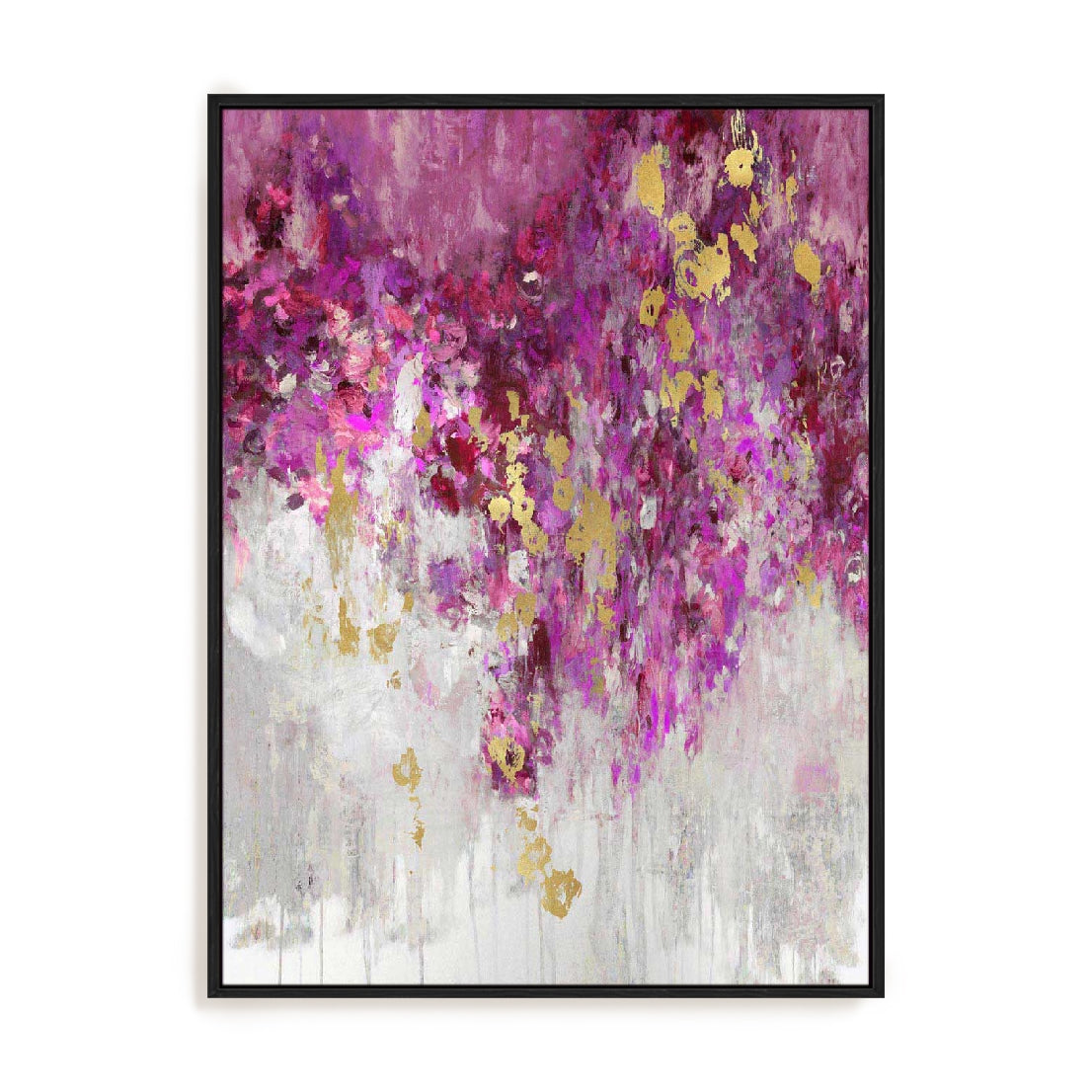 Cascade Magenta Wall Art