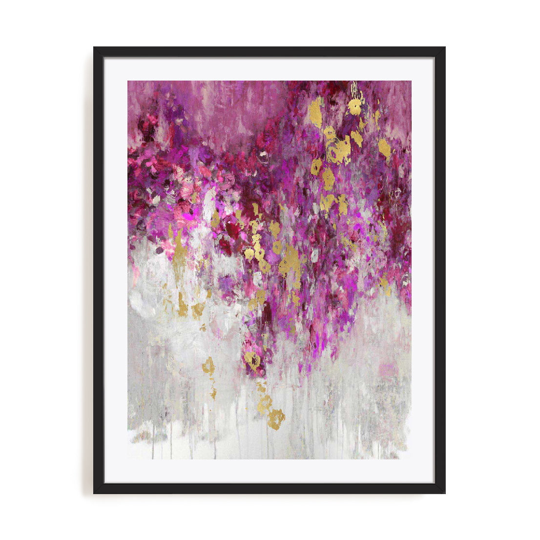 Cascade Magenta Wall Art