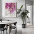 Cascade Magenta Wall Art