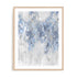 Cascade Blue with Silver Wall Art