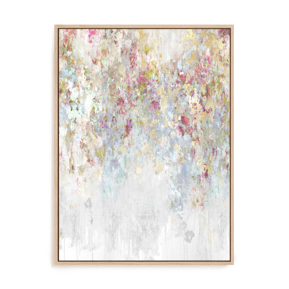 Cascade Magenta and Aqua Wall Art