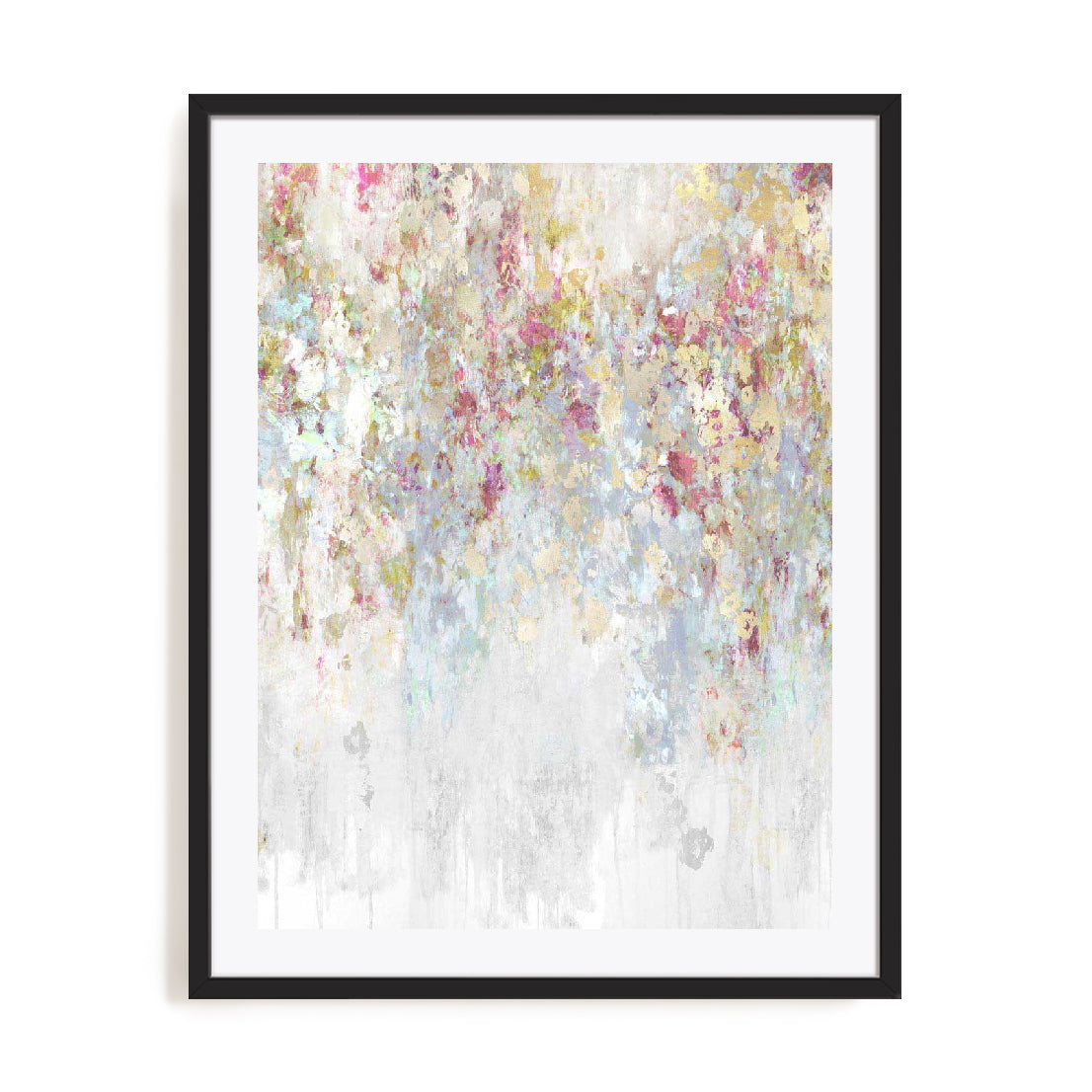 Cascade Magenta and Aqua Wall Art