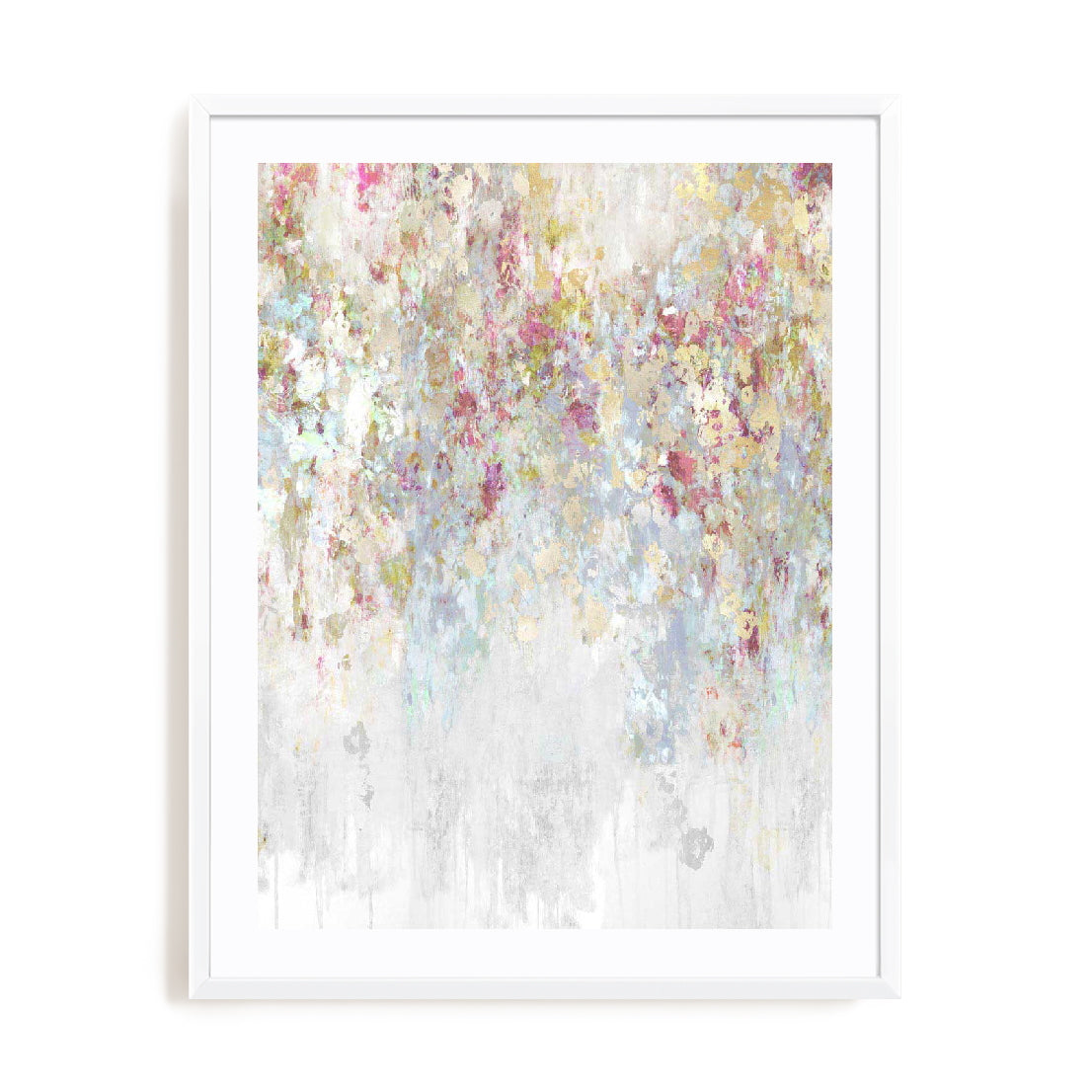 Cascade Magenta and Aqua Wall Art